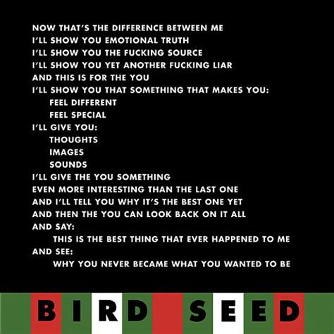 Bird Seed by Whitehouse .